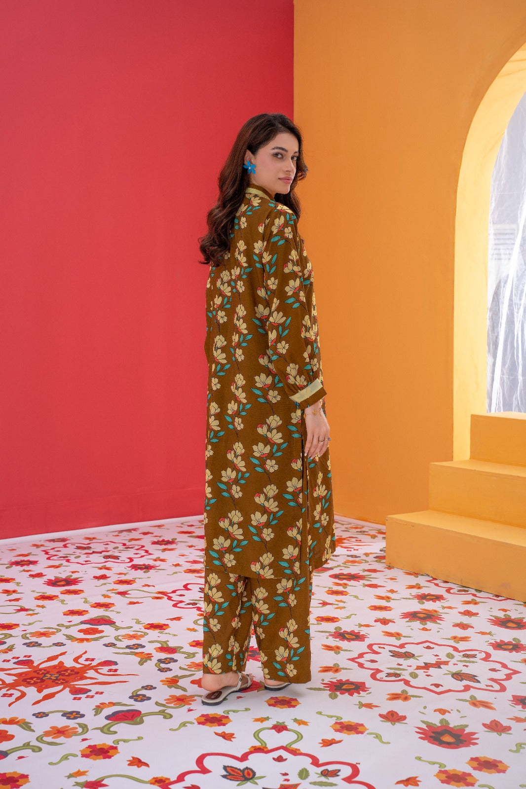 Printed Linen Two-Piece – Bana Dora Allover