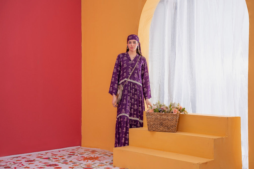 Printed Linen Two-Piece – Bana Dora Allover