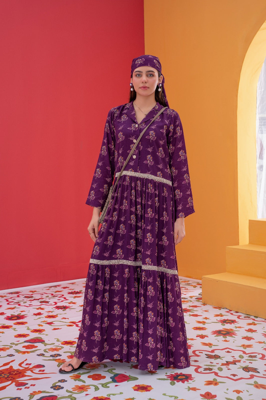 Printed Linen Two-Piece – Bana Dora Allover