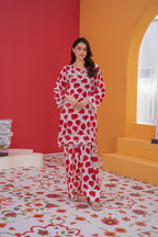 Printed Linen Two-Piece – Bana Dora Allover